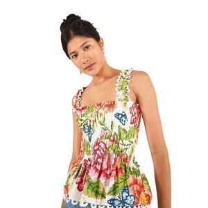 NWOT Farm Rio Vintage Floral Tank, size XS